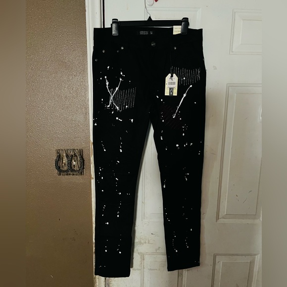 trestles supply co Jeans Nwt Trestles Supply Company Black Paint